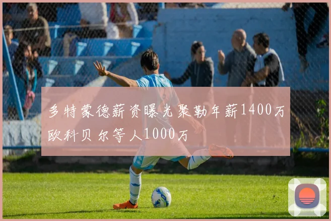 多特蒙德薪资曝光聚勒年薪1400万欧科贝尔等人1000万